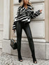 'Tarian' Faux Fur Leopard Print Coat - Celes Fashion